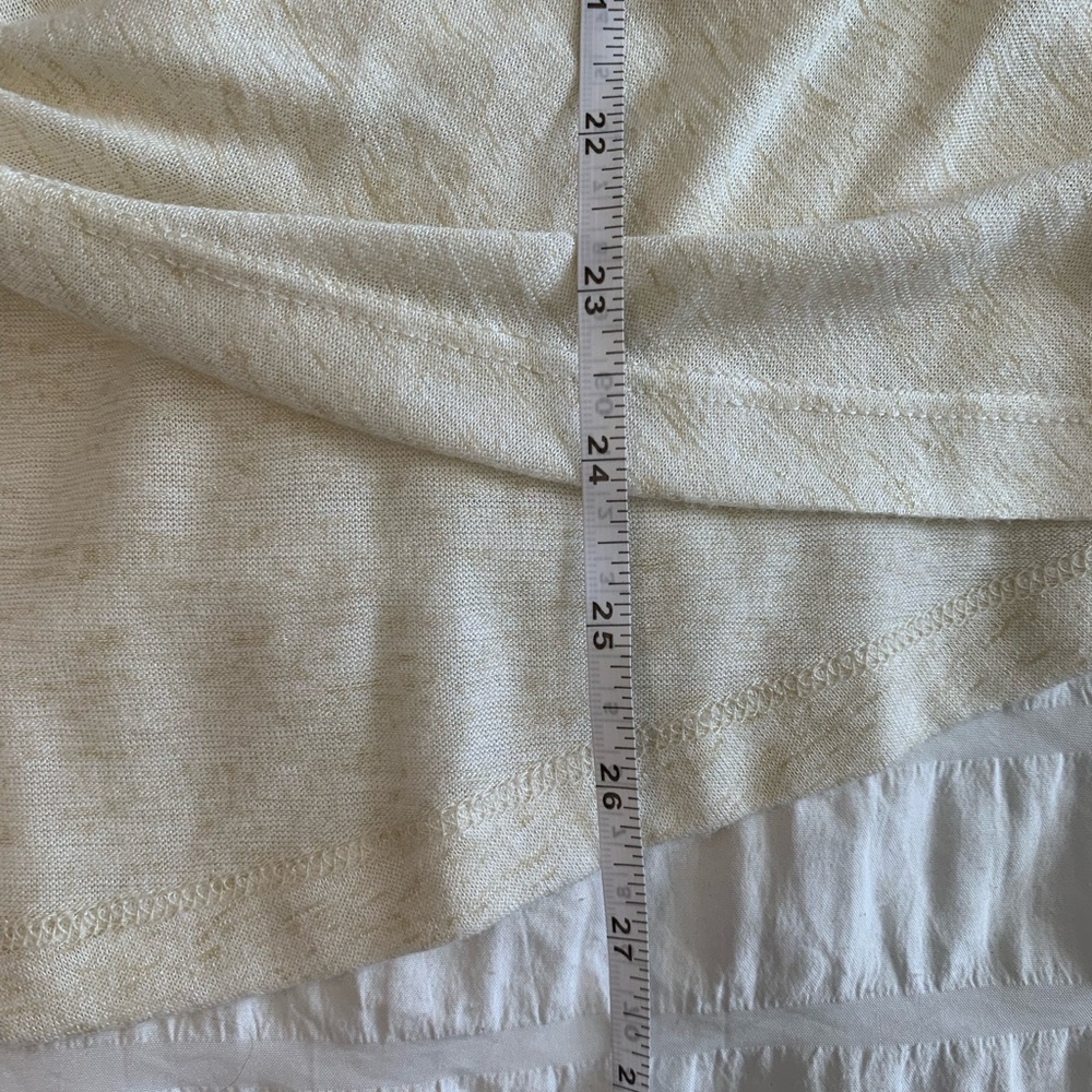 Wishlist Cream Relaxed KnotFront Tank - Picture 9 of 16